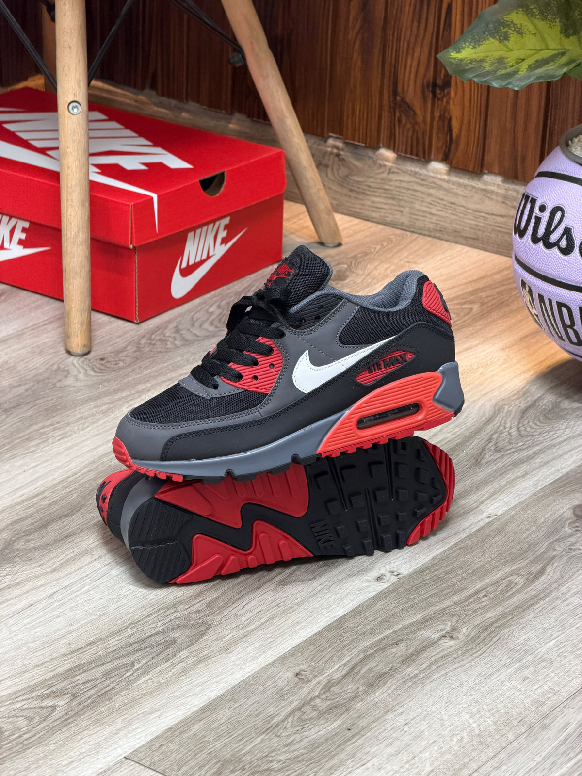 NIKE AIR MAX 90 ROJO