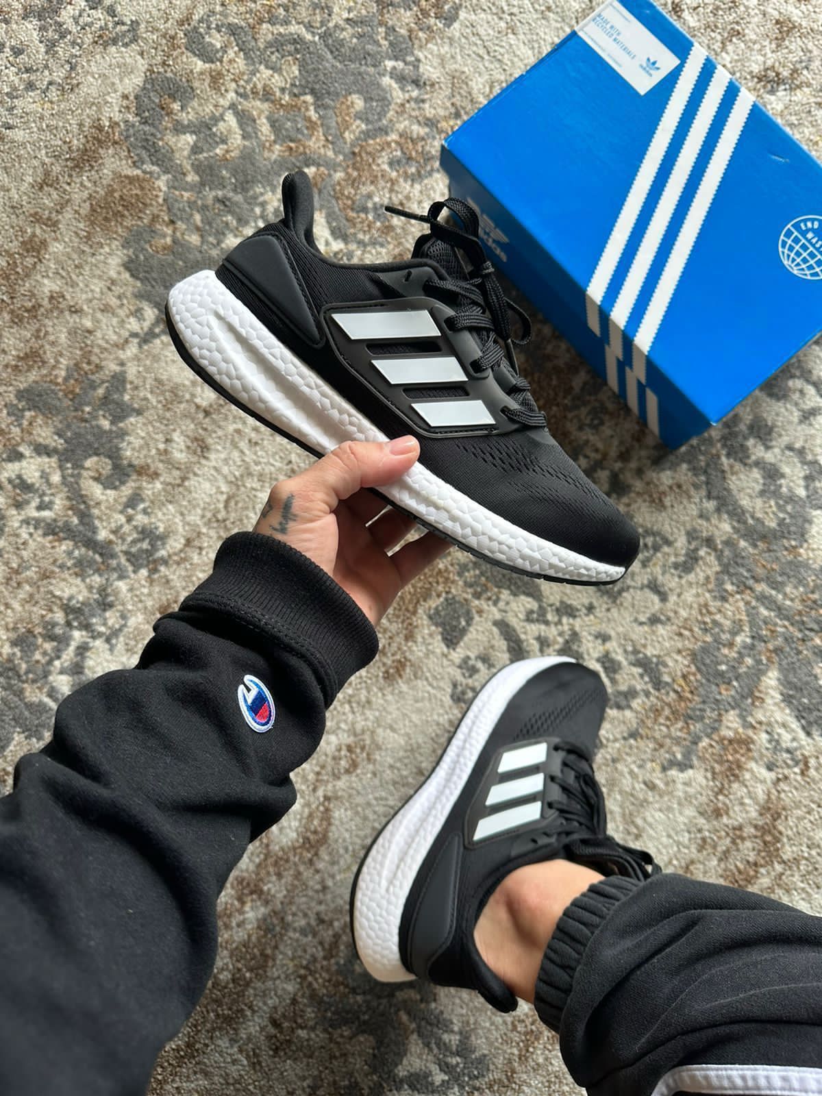 ADIDAS PUREBOOST NEGRA