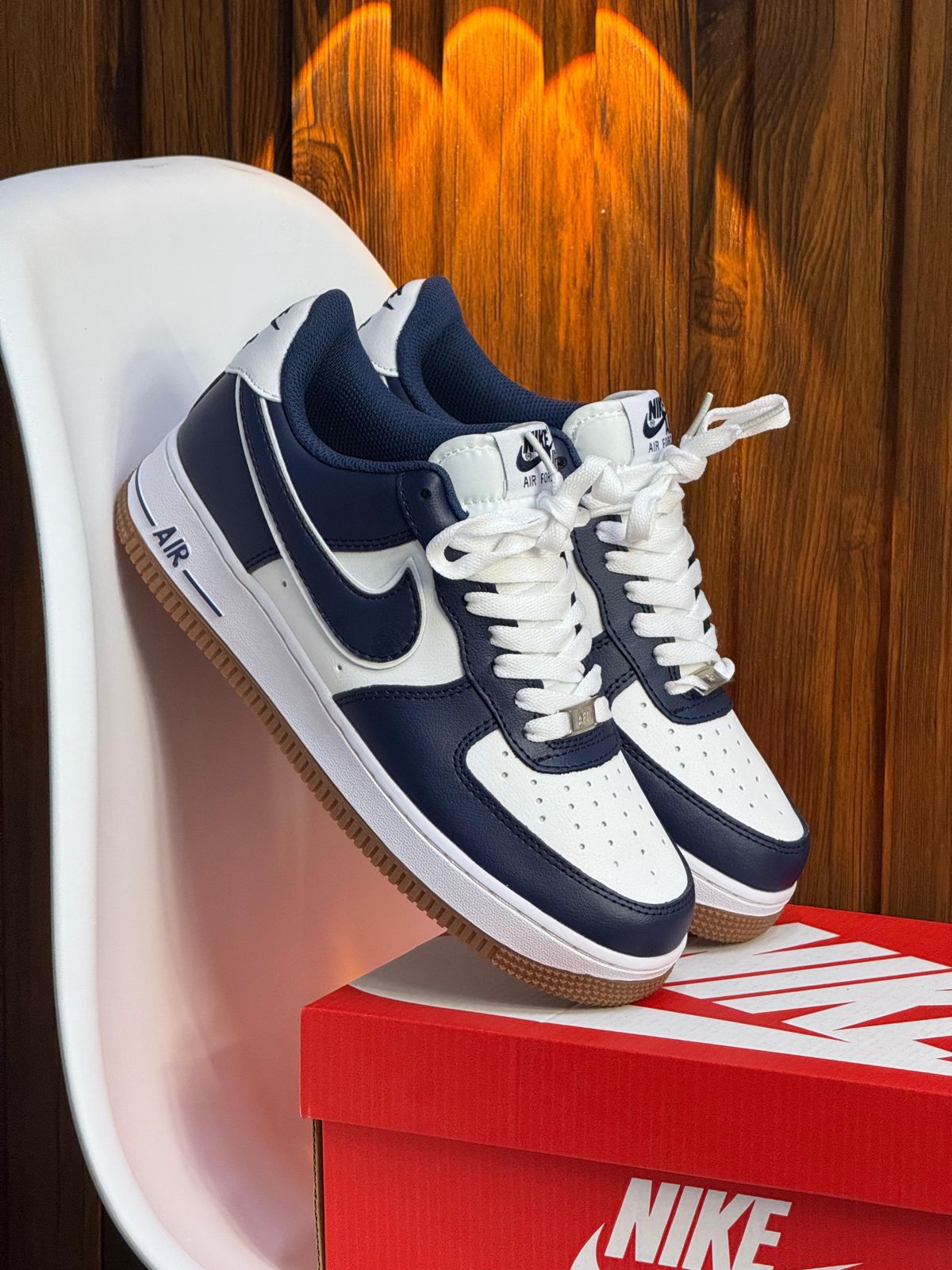 NIKE AIRFORCE AZUL