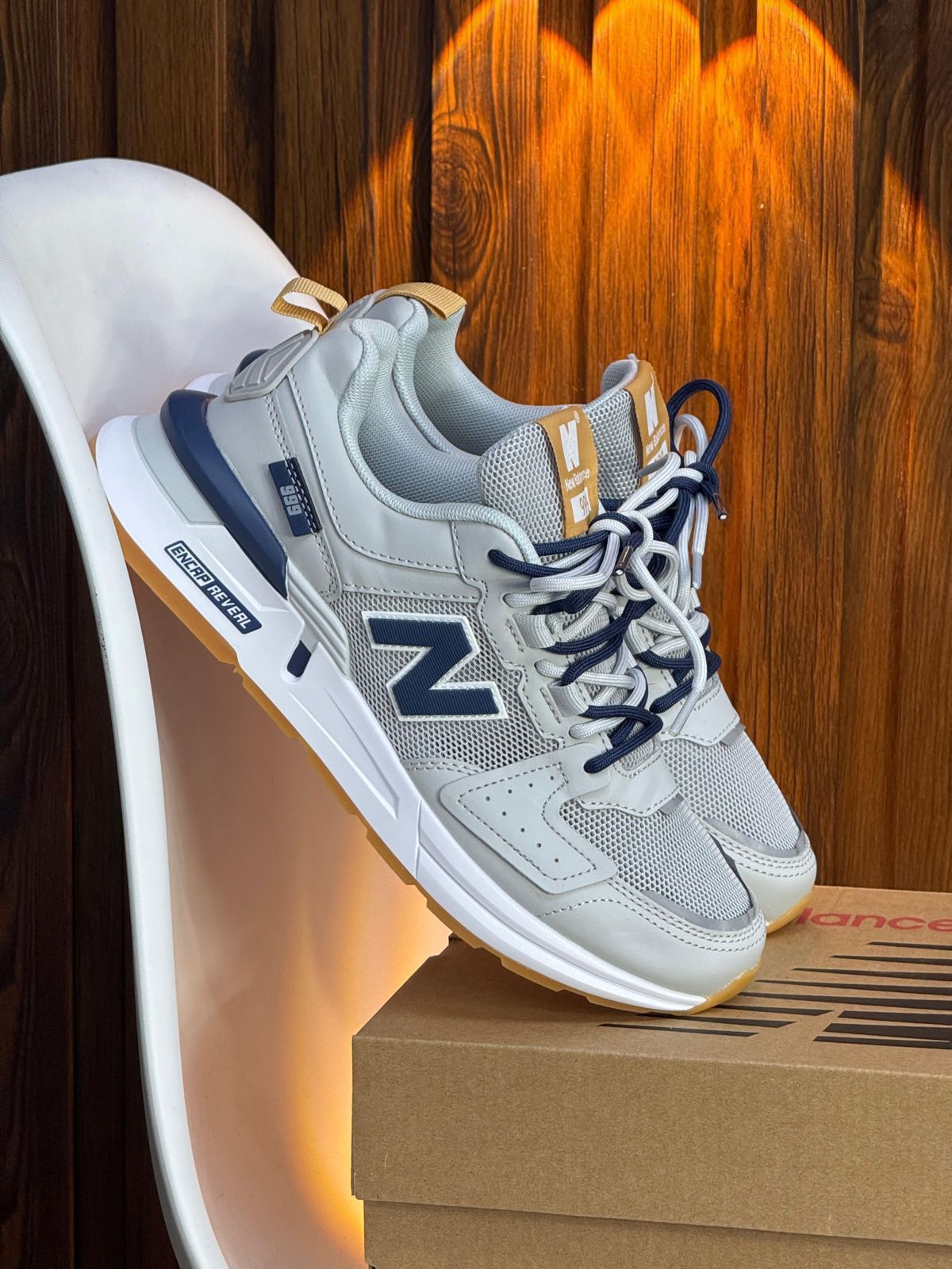 NEW BALANCE GRIS
