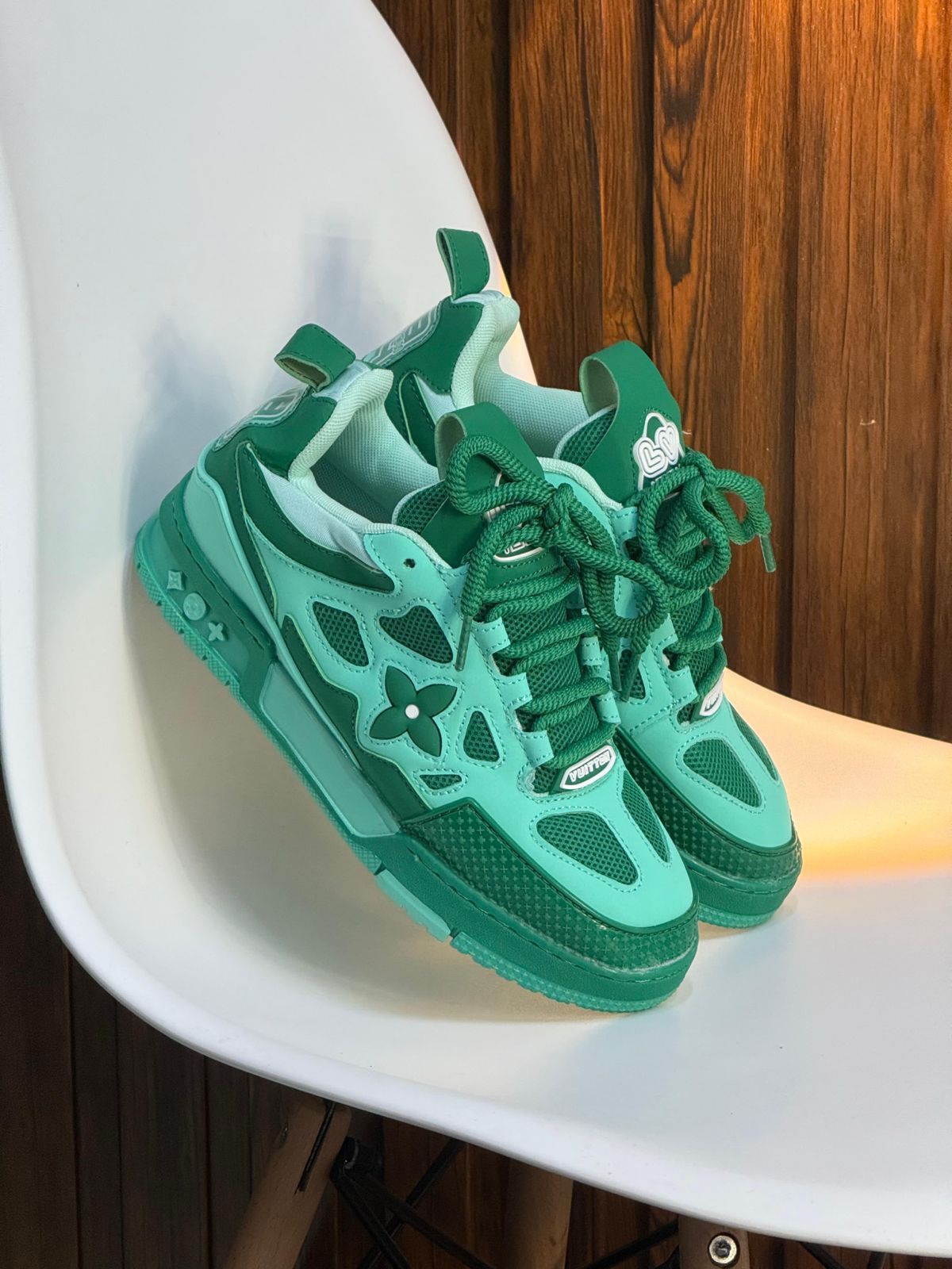 LOUIS VUITTON SKATE VERDE