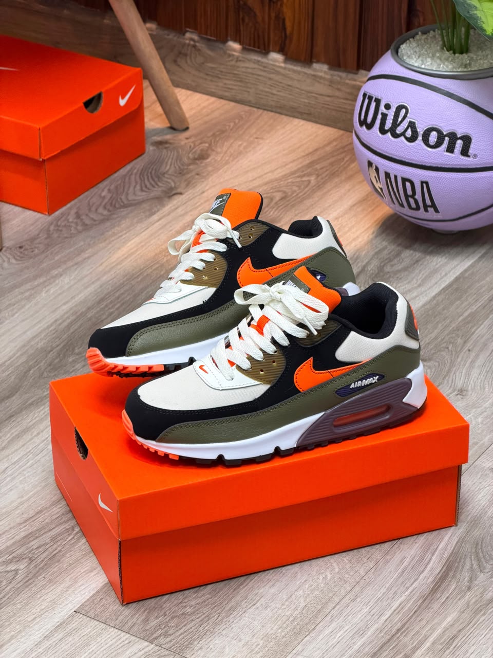 NIKE AIR MAX 90 NARANJA