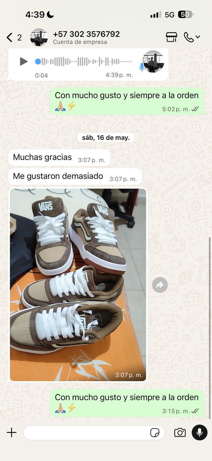 Cliente satisfecho