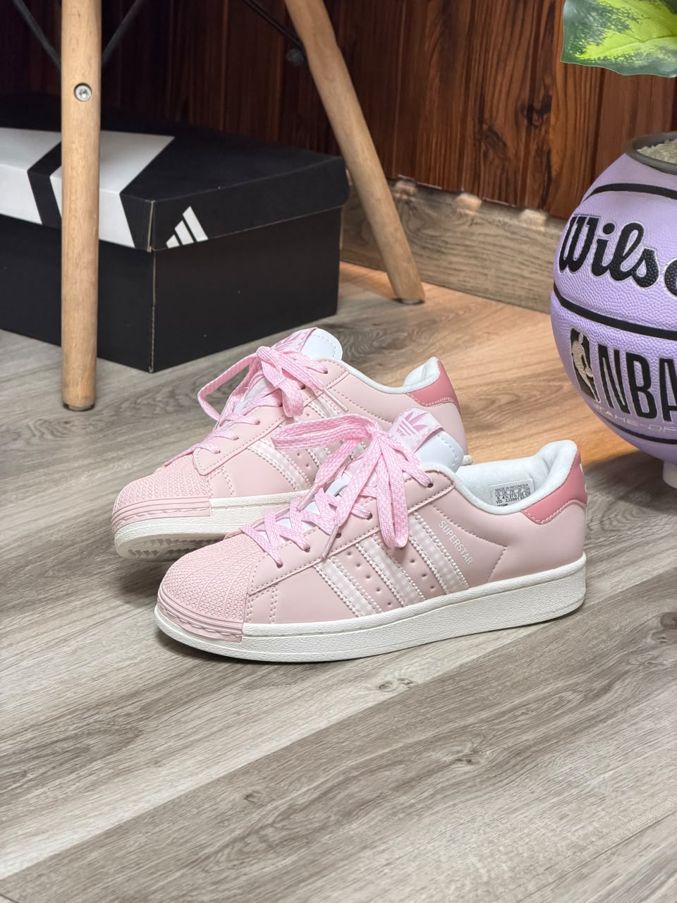 ADIDAS SUPERSTAR ROSADO