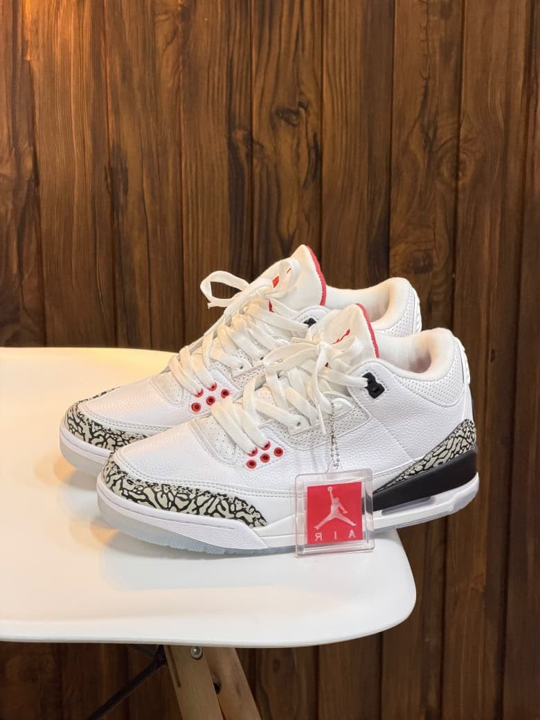 JORDAN RETRO 3 BLANCO