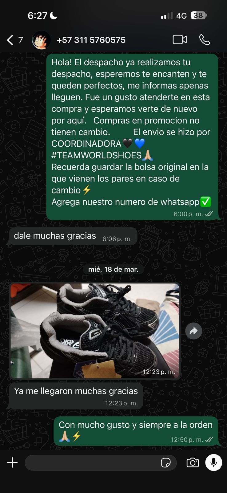 Cliente satisfecho