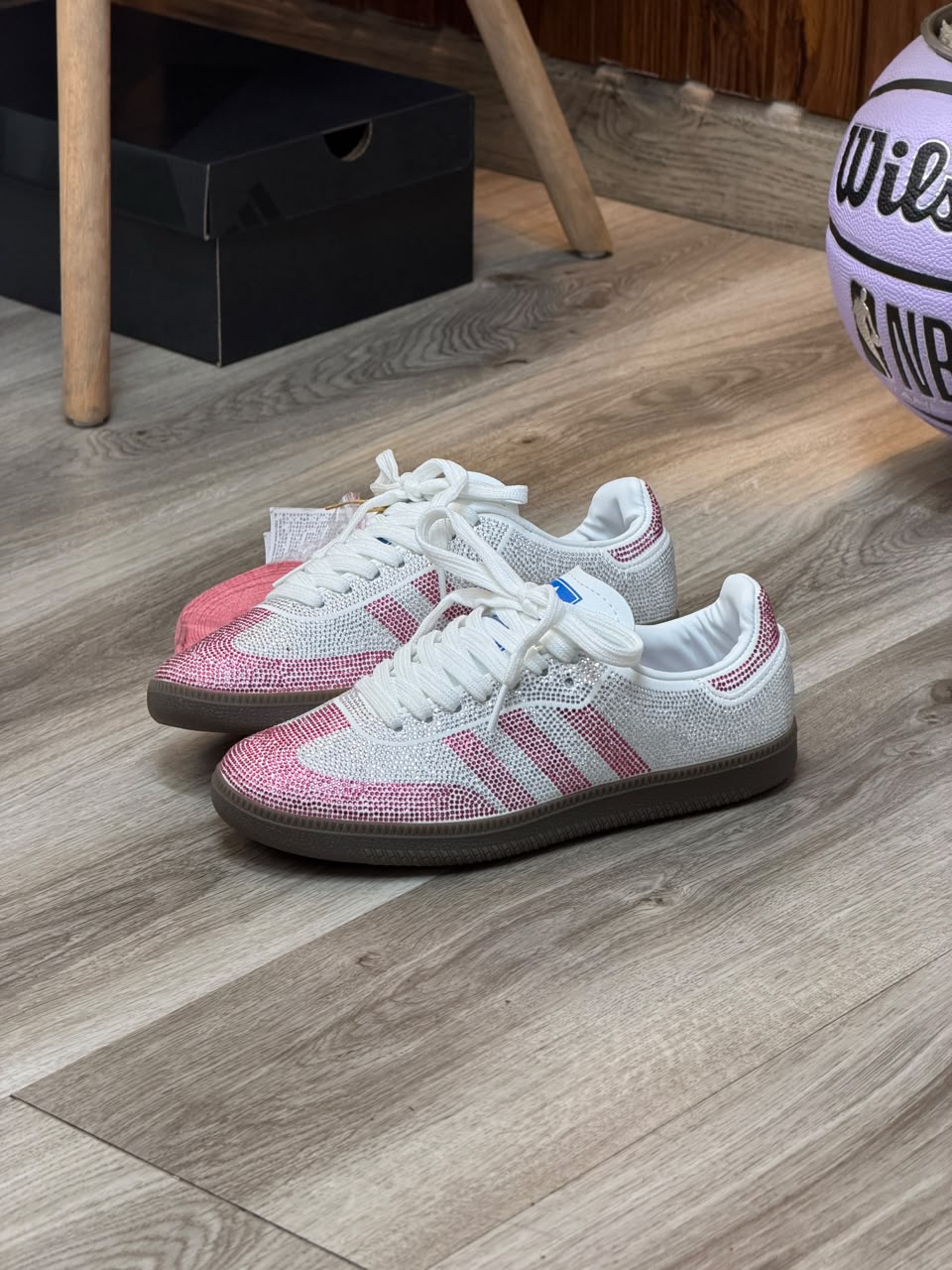 ADIDAS SAMBA ROSADO PERLADA