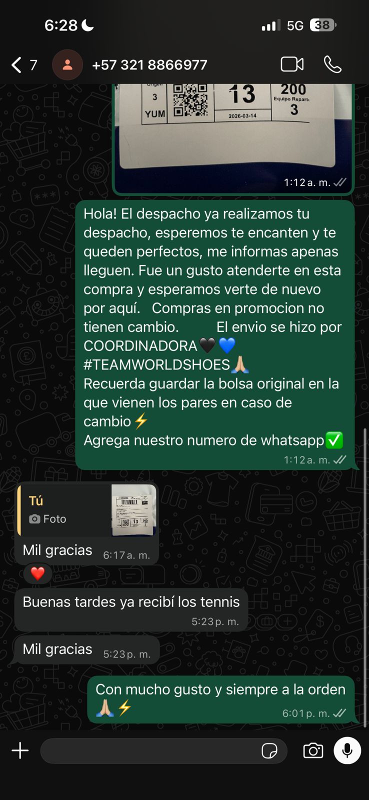 Cliente satisfecho