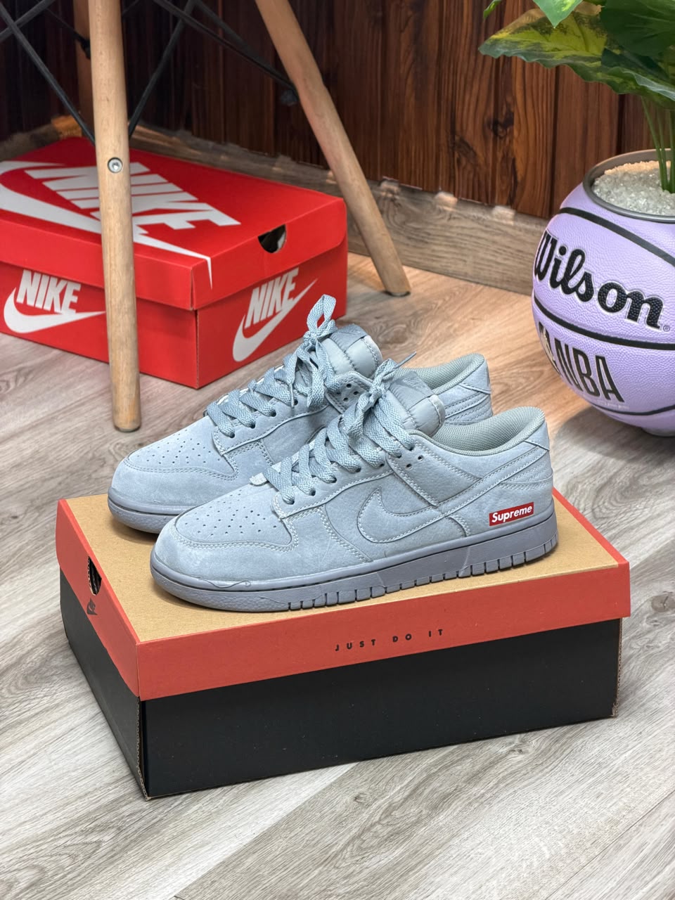 NIKE SB SUPREME GRIS