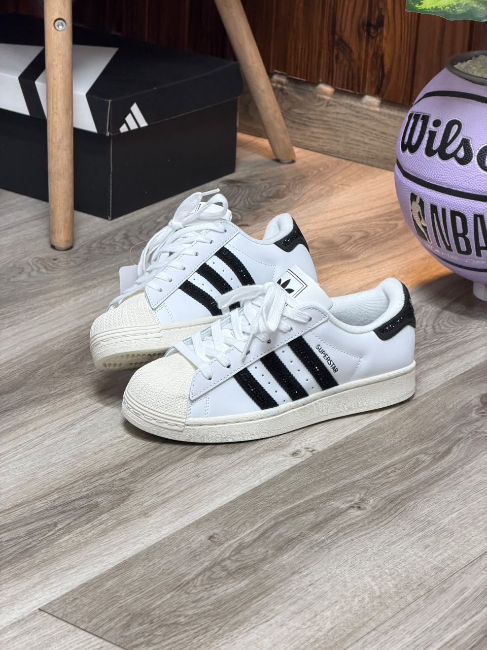 ADIDAS SUPERSTAR BLANCO PERLADA