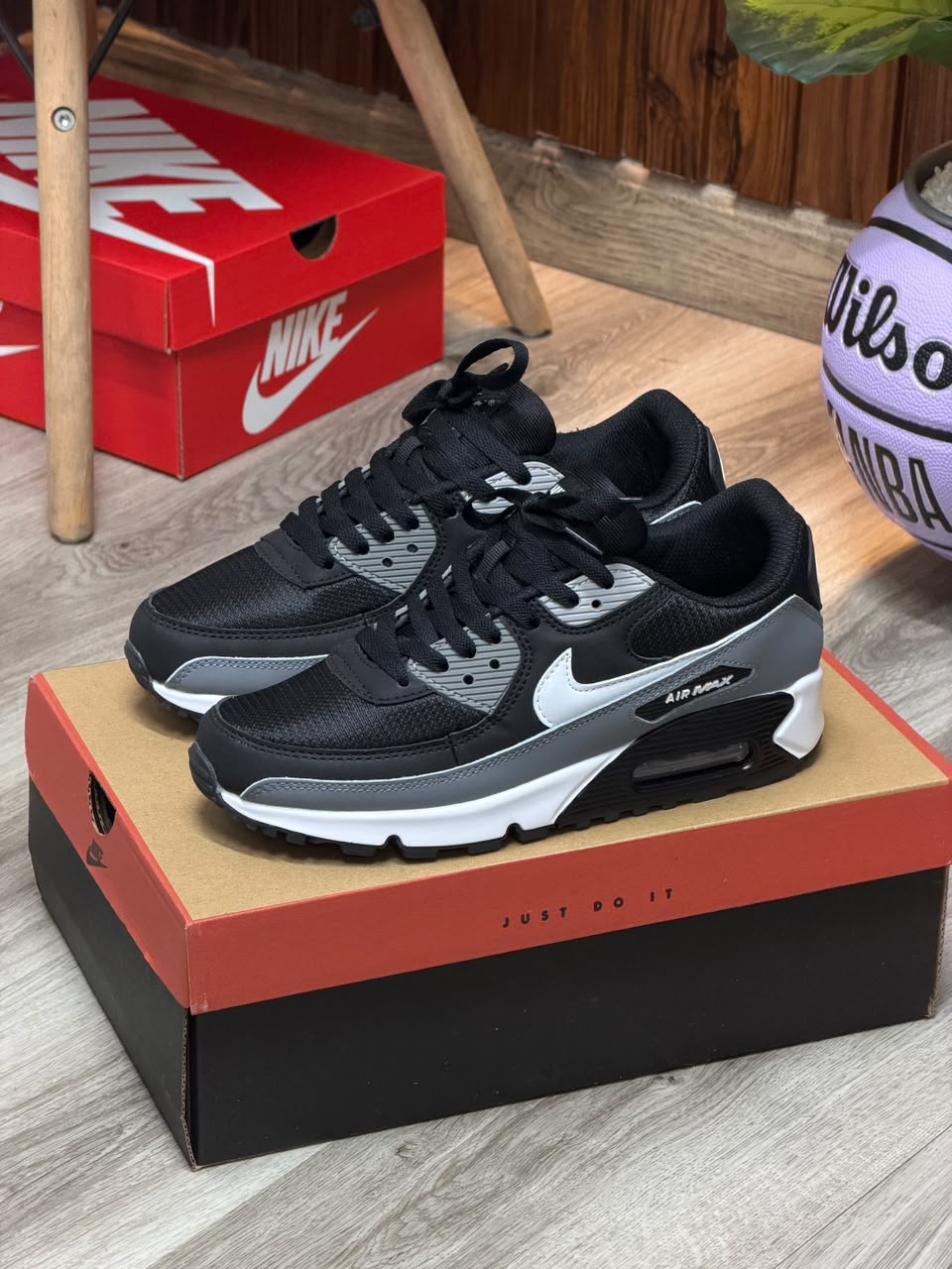 NIKE AIR MAX 90 GRIS