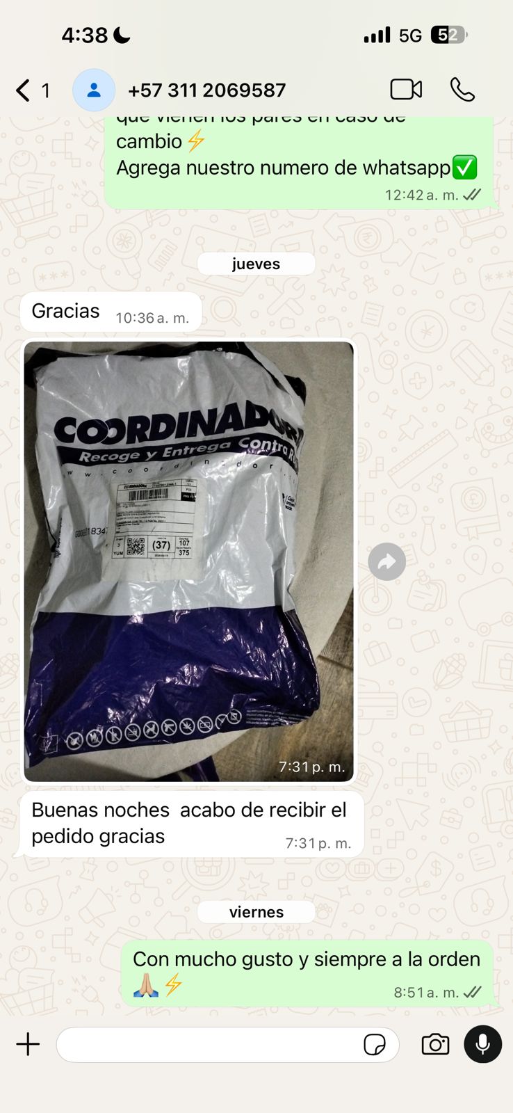 Cliente satisfecho